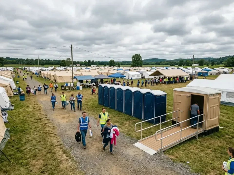disaster-relief-camp-restrooms-010 — frequently asked questions, Dumpster & Portable Bathrooms Rental in Walkertown, NC